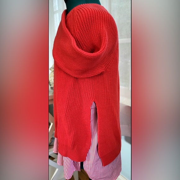 Ralph Lauren Sweater faux button up bottom S - Picture 4 of 5